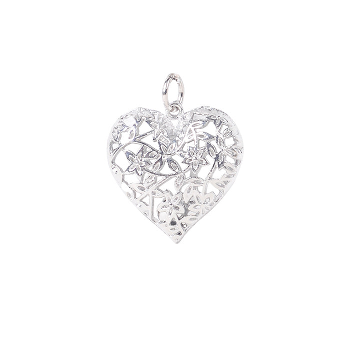 WILDCHOK Heart Pendant PU Collar, Leash Set with Hollow Heart Charm