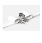 WILDCHOK White PU Leather Choker, Adjustable Collar with White Bow & Bell
