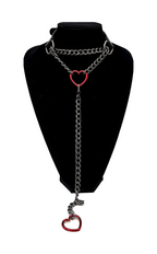 WILDCHOK - Swivel Clasp Leather Choker Collar