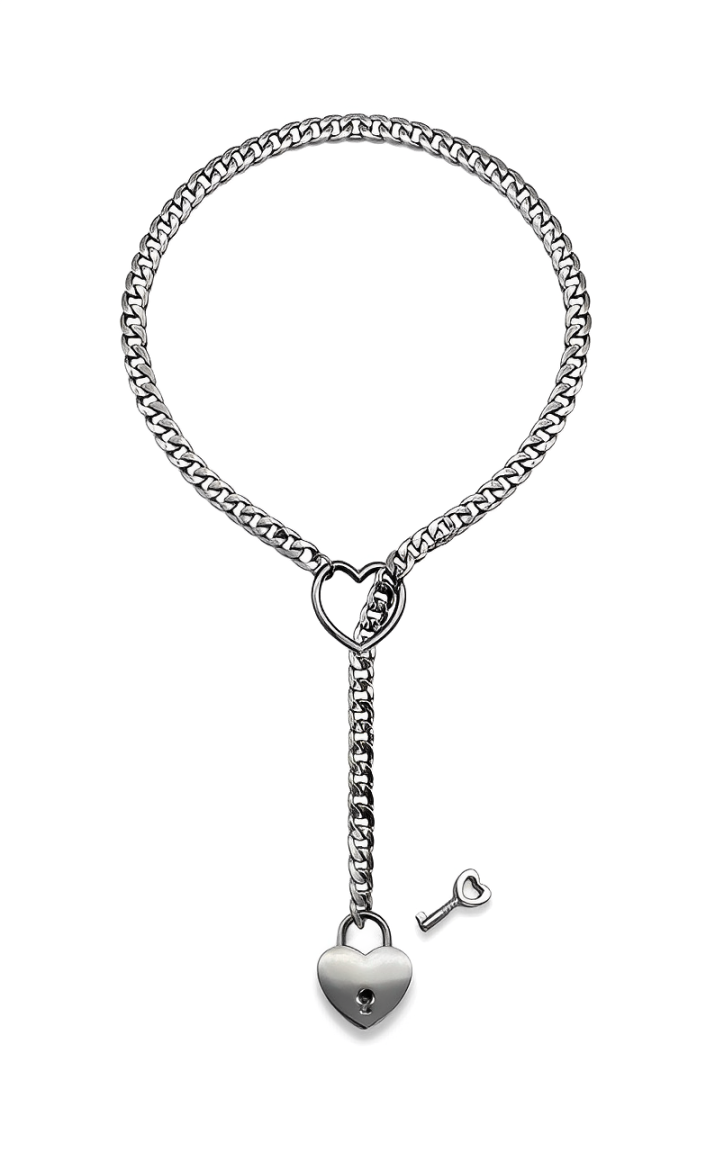 WILDCHOK - Lock & Key Slip Chain