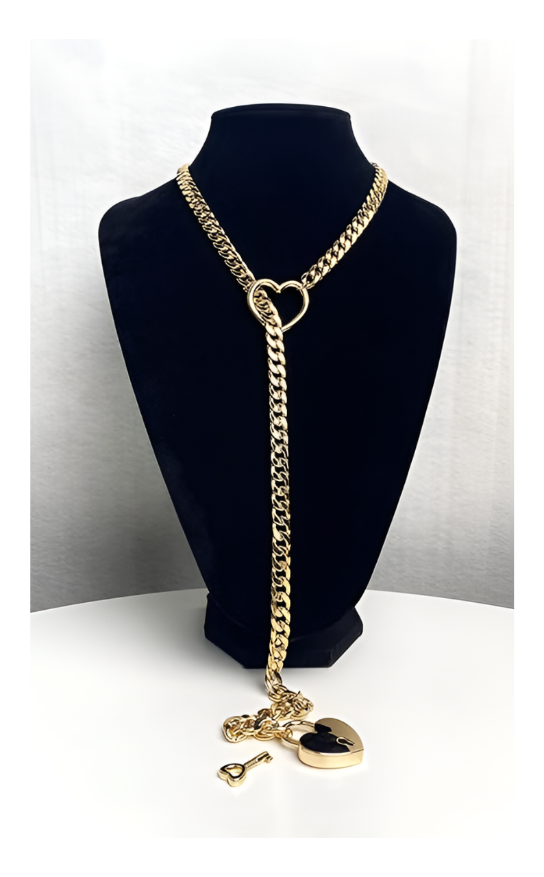 WILDCHOK - Lock & Key Slip Chain