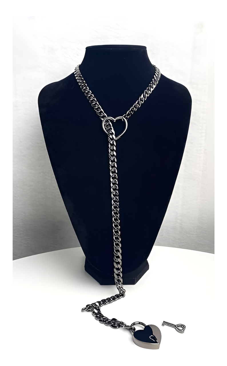 WILDCHOK - Lock & Key Slip Chain