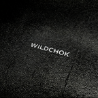 WILD CHOK PU Leather Choker with Metal Chain & Ring - Black White Edgy Daily Party Fashion Accessory