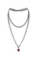 WILDCHOK - Crystal Charm Loop Choker