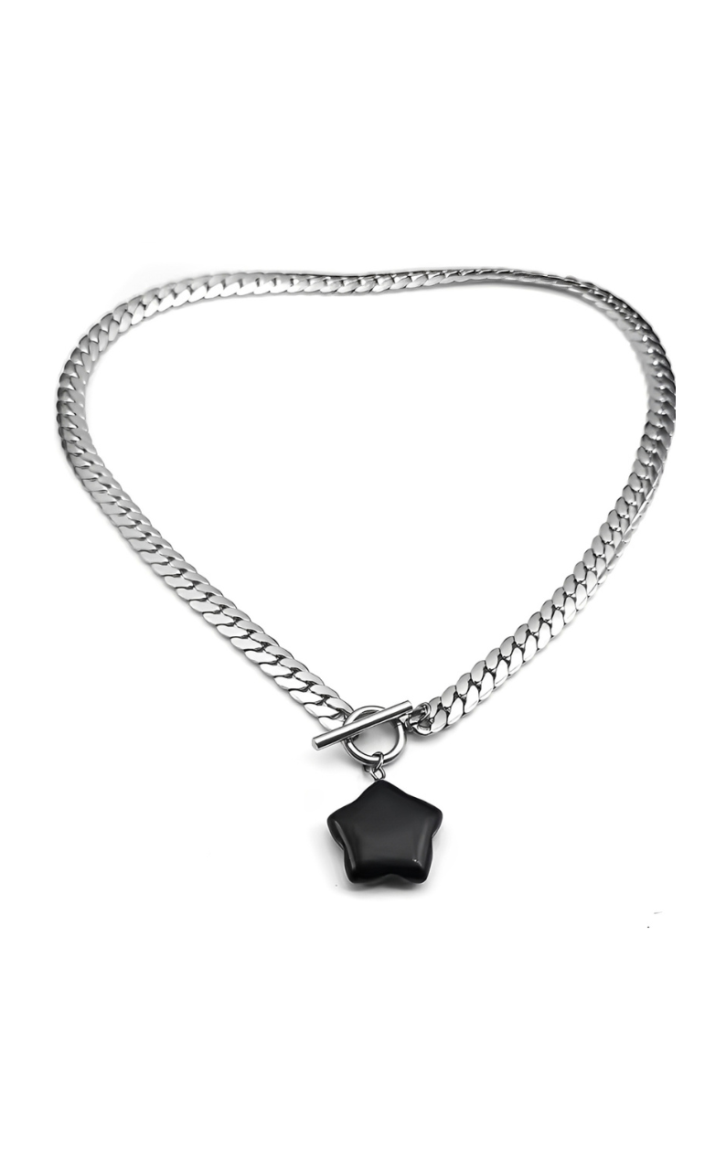 WILDCHOK - Star Pendant Choker