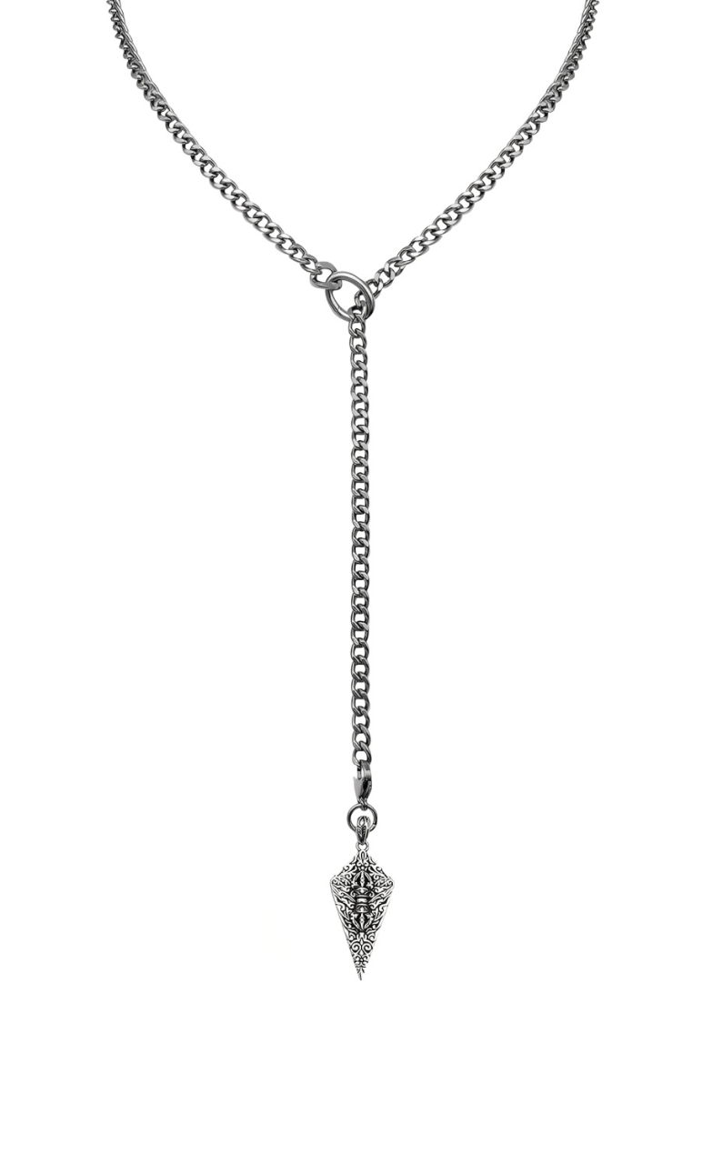 WILDCHOK - Knight’s Shield Slip Chain Choker