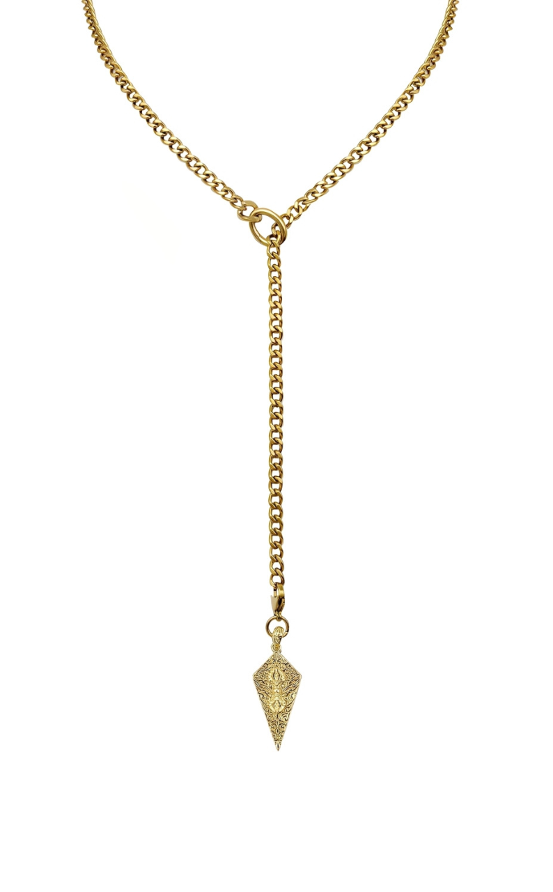 WILDCHOK - Knight’s Shield Slip Chain Choker