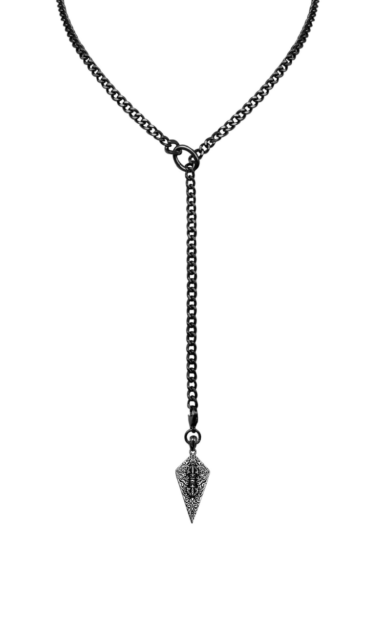WILDCHOK - Knight’s Shield Slip Chain Choker