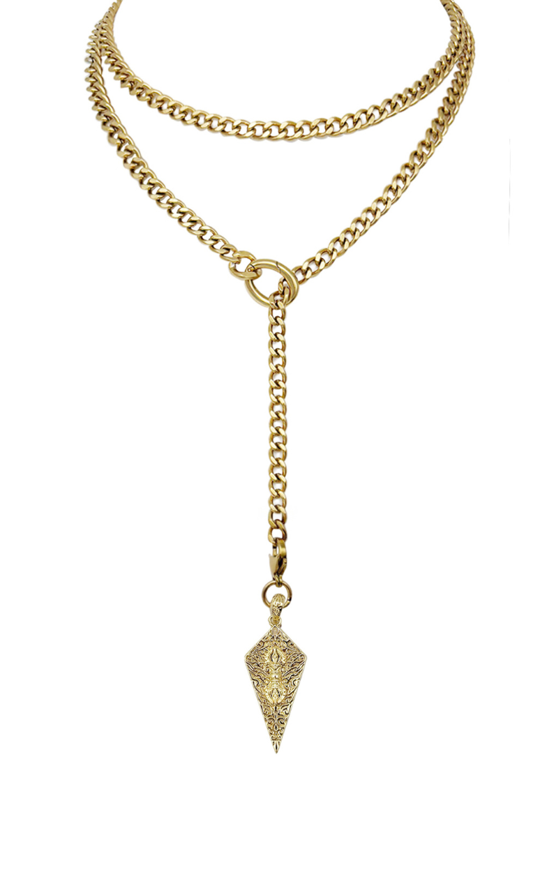 WILDCHOK - Knight’s Shield Loop Choker