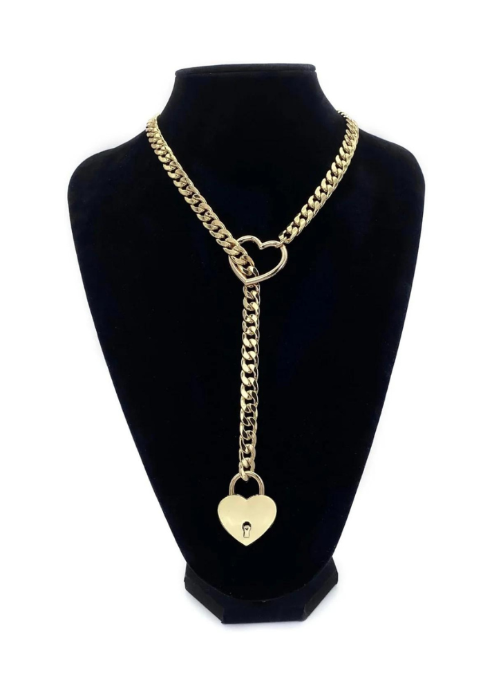 WILDCHOK - Lock & Key Slip Chain