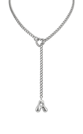 WILDCHOK - Initial Charm Slip Chain Choker