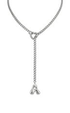 WILDCHOK - Initial Charm Slip Chain Choker