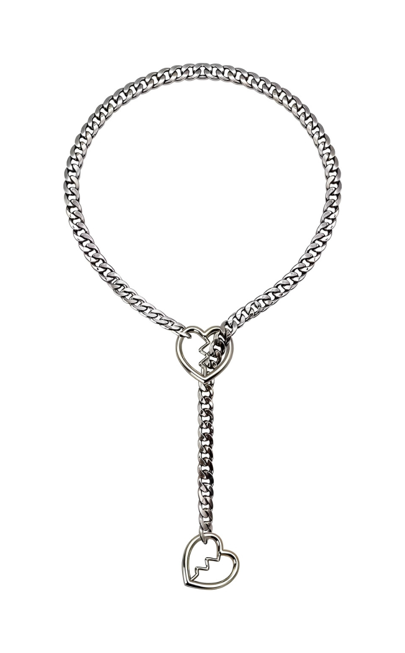 WILDCHOK - Broken Heart Slip Chain