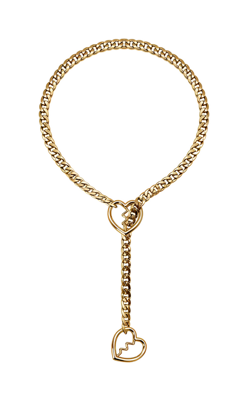 WILDCHOK - Broken Heart Slip Chain