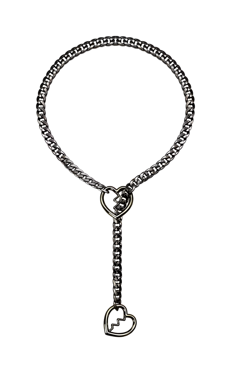 WILDCHOK - Broken Heart Slip Chain
