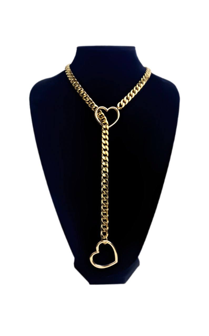 WILDCHOK - Heart Slip Chain
