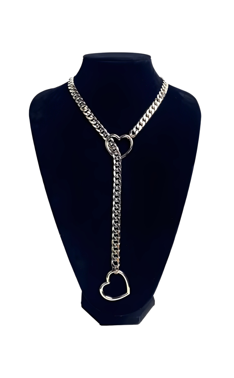 WILDCHOK - Heart Slip Chain