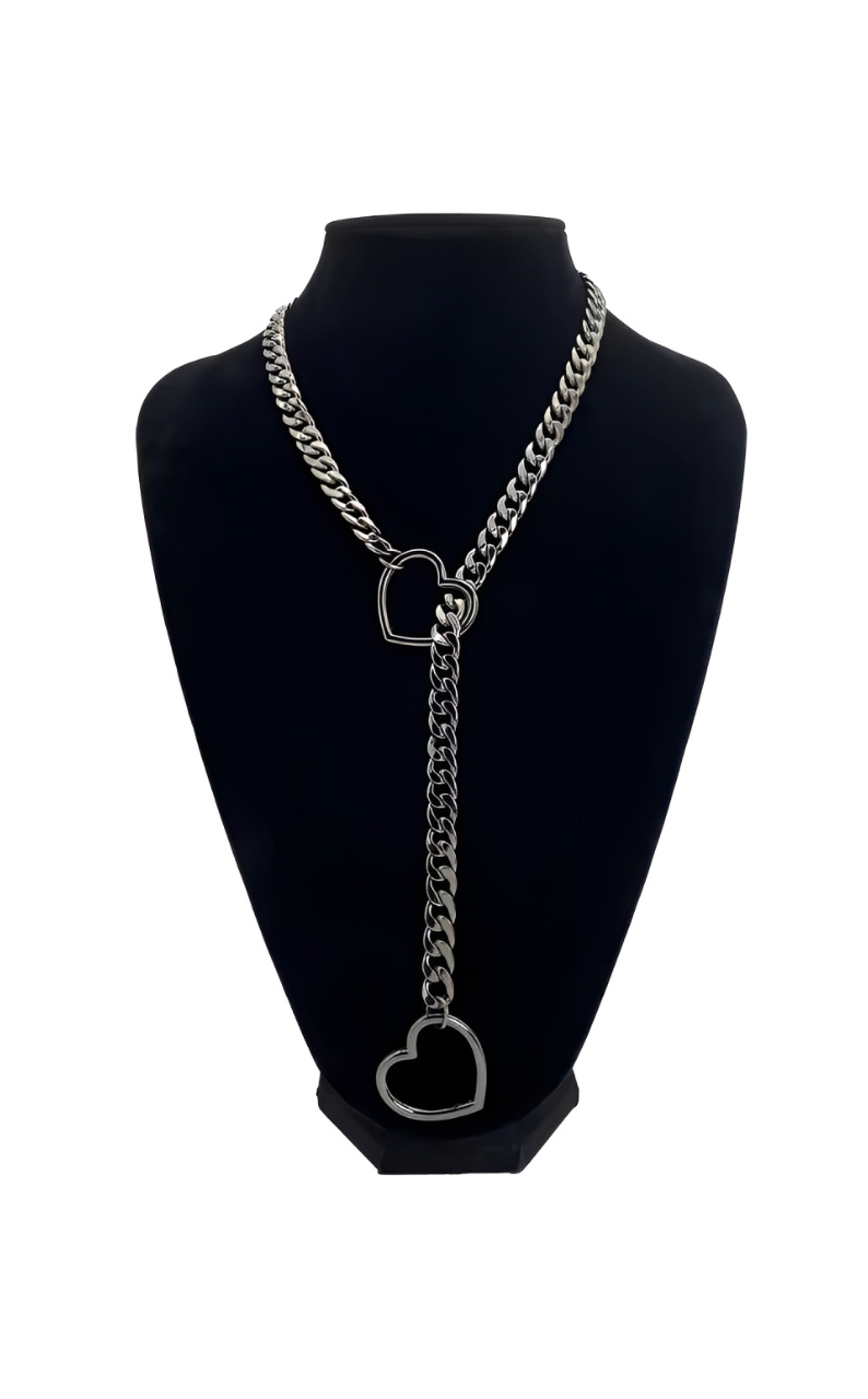 WILDCHOK - Heart Slip Chain
