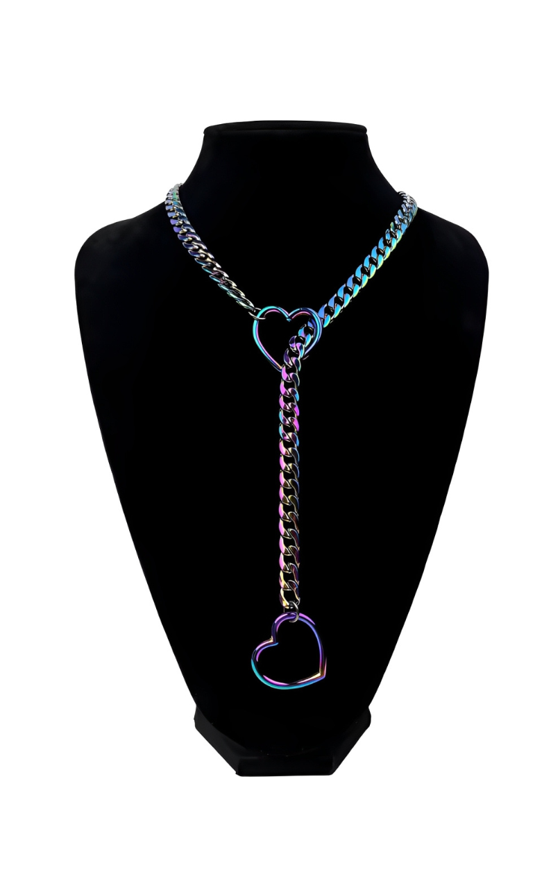 WILDCHOK - Heart Slip Chain