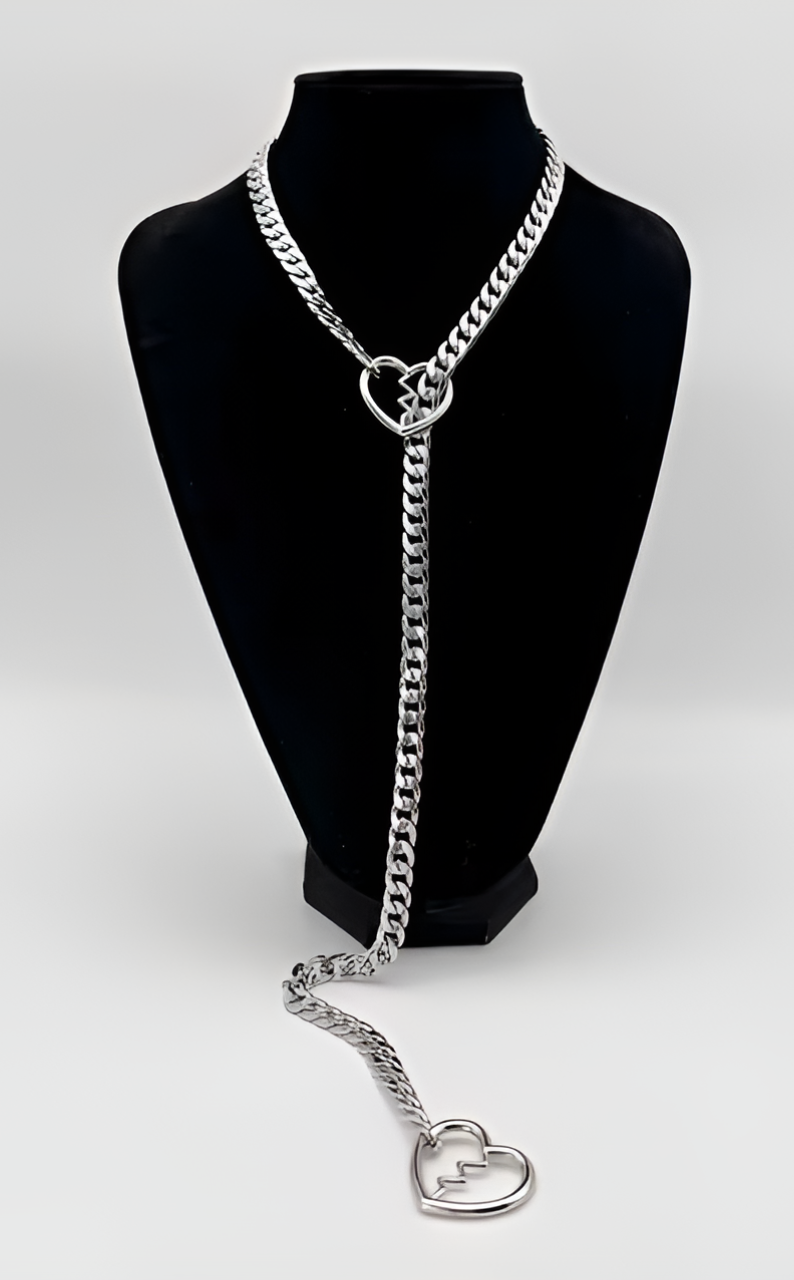WILDCHOK - Broken Heart Slip Chain