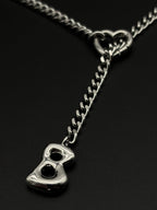 WILDCHOK - Initial Charm Slip Chain Choker