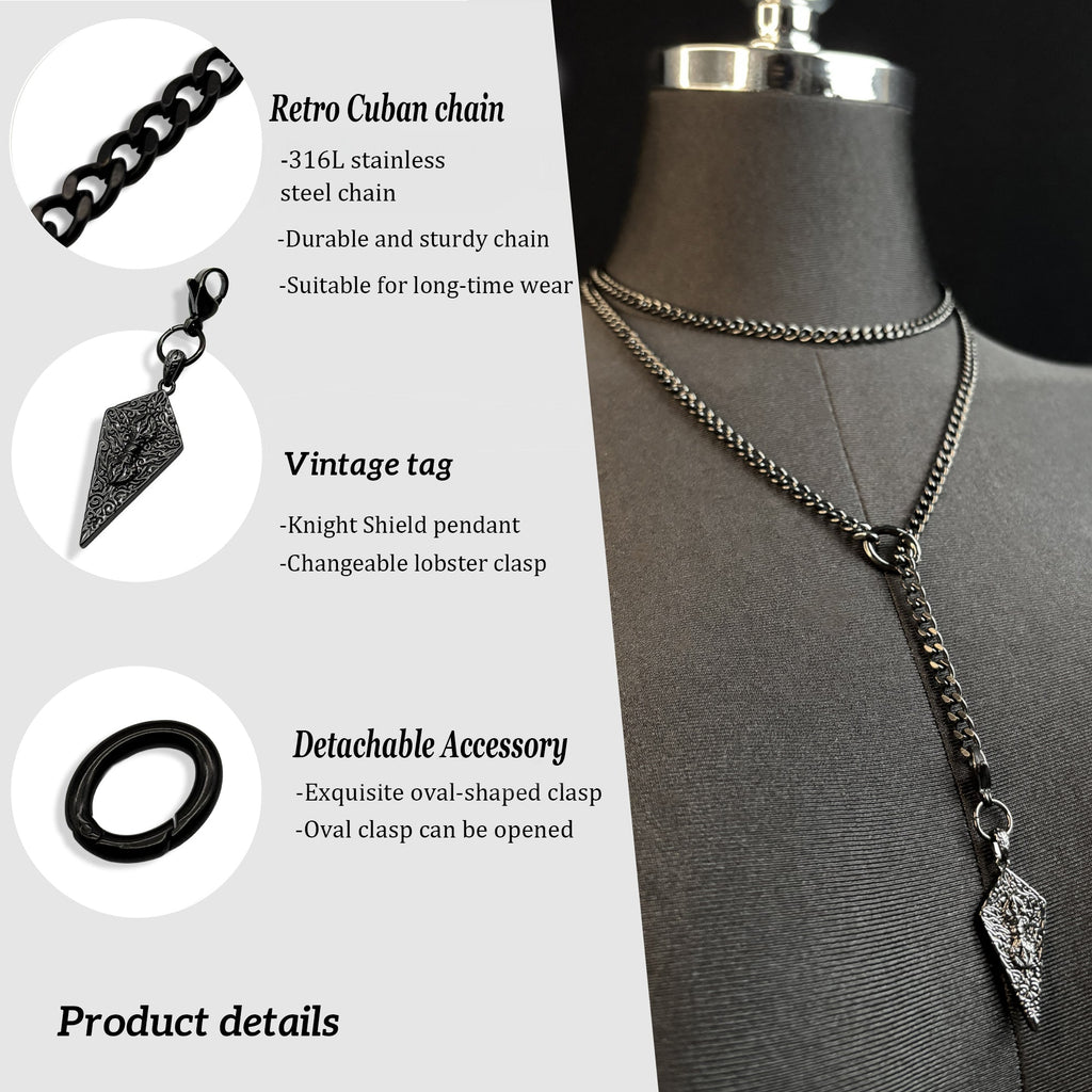 WILDCHOK - Knight’s Shield Loop Choker
