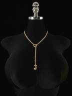 WILDCHOK - Initial Charm Slip Chain Choker