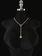 WILDCHOK - Initial Charm Slip Chain Choker