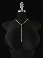 WILDCHOK - Initial Charm Slip Chain Choker