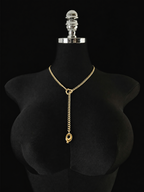 WILDCHOK - Initial Charm Slip Chain Choker