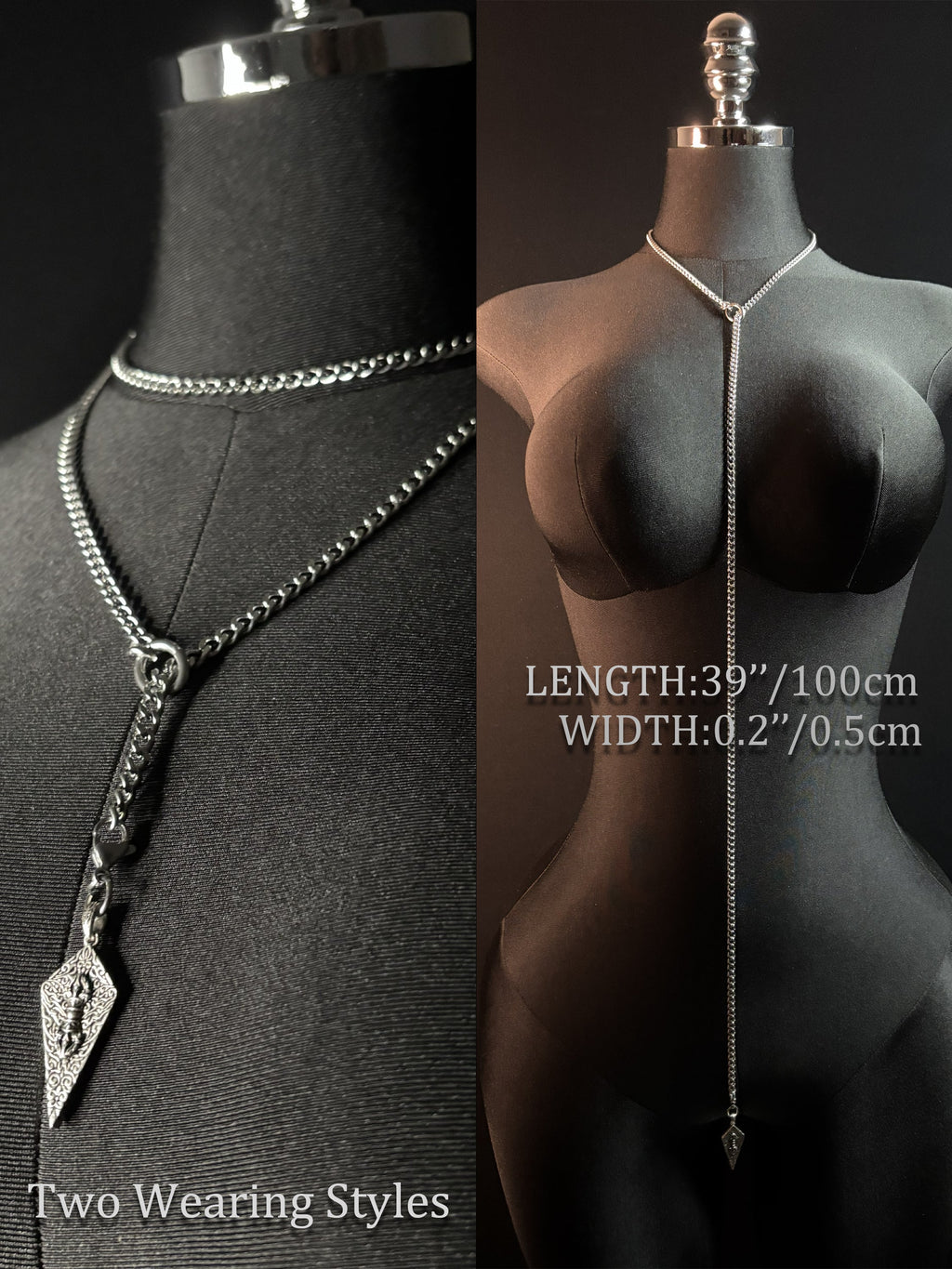 WILDCHOK - Knight’s Shield Loop Choker
