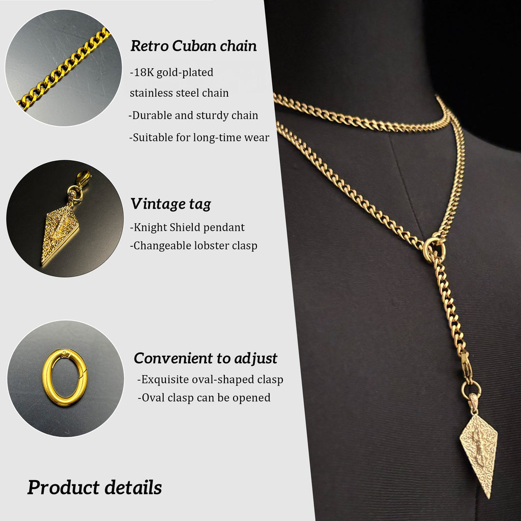 WILDCHOK - Knight’s Shield Loop Choker