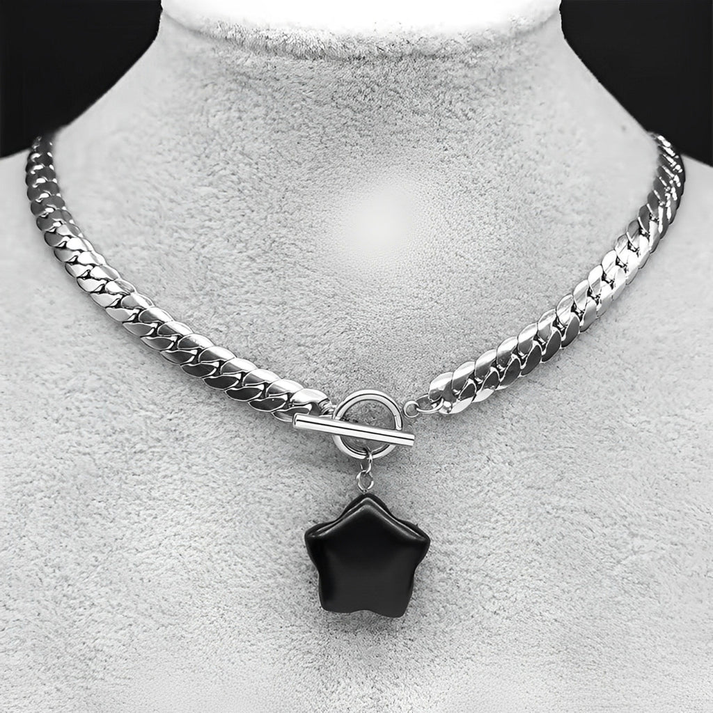 WILDCHOK - Star Pendant Choker