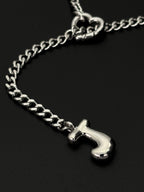 WILDCHOK - Initial Charm Slip Chain Choker