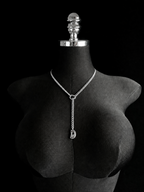 WILDCHOK - Initial Charm Slip Chain Choker