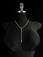 WILDCHOK - Initial Charm Slip Chain Choker