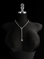 WILDCHOK - Initial Charm Slip Chain Choker