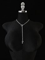 WILDCHOK - Initial Charm Slip Chain Choker