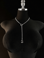 WILDCHOK - Initial Charm Slip Chain Choker