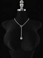 WILDCHOK - Initial Charm Slip Chain Choker