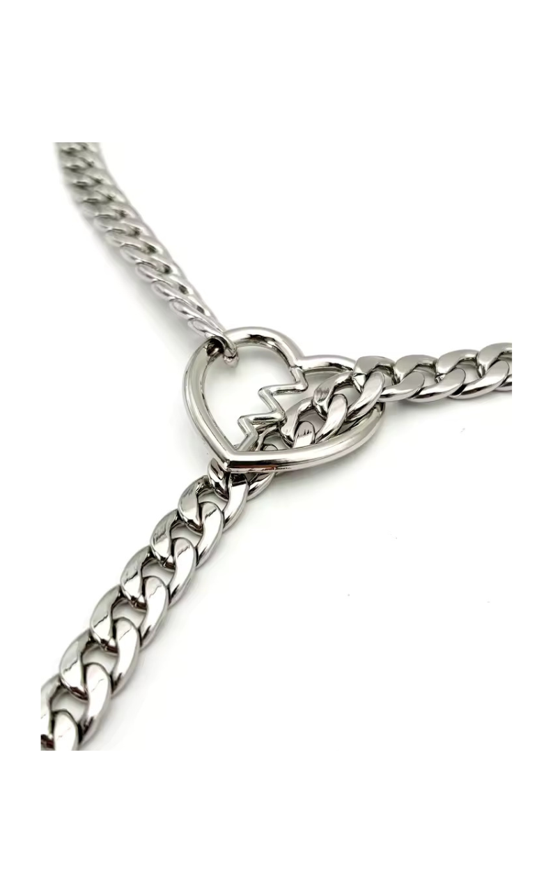 WILDCHOK - Broken Heart Slip Chain